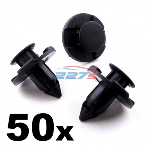 50x 8mm bumper clips - 50x, clips-